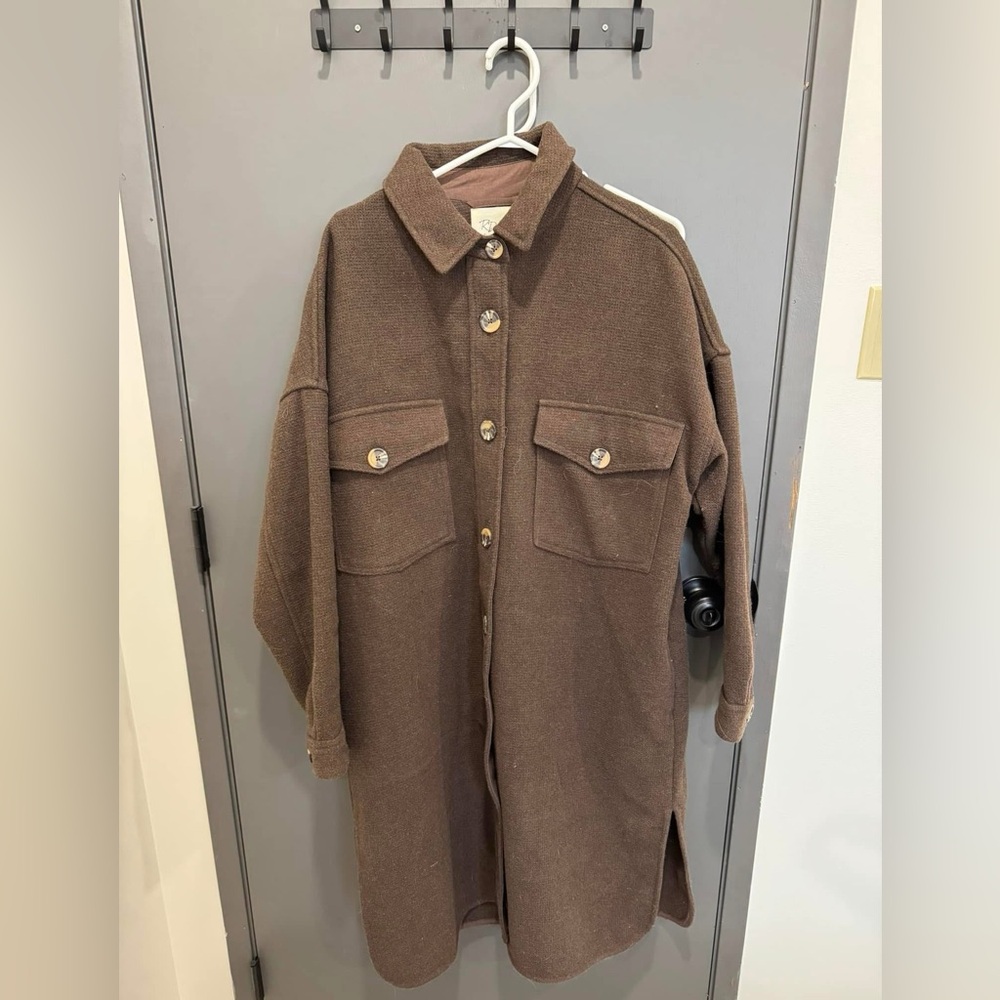 RD style long shacket